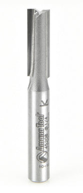 Amana Tool 45208 Carbide Tipped Straight Plunge High Production 1/4 D x 3/4 CH x 1/4 SHK x 2 Inch Long Router Bit